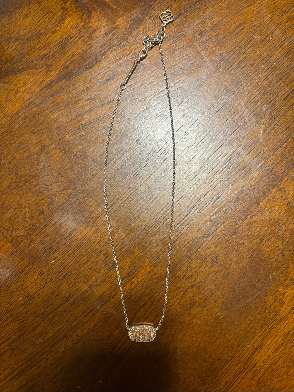 Kendra Scott rose gold necklace